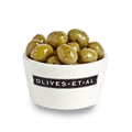Olives Et Al Pitted Pistou Basil & Garlic Olives in a Ramekin